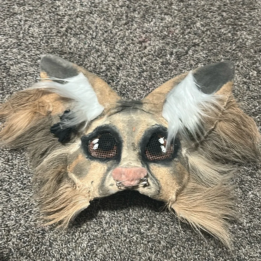 Serval cat mask
